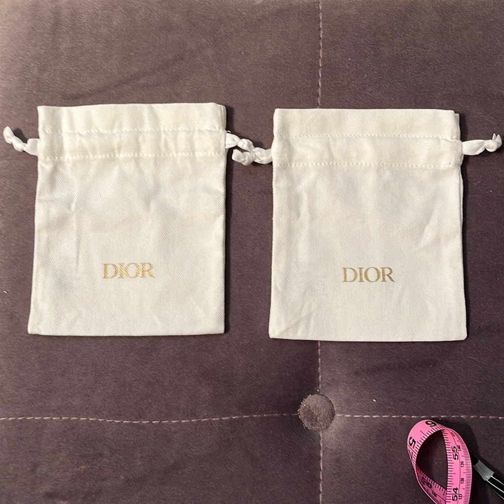 Dior pouches x2